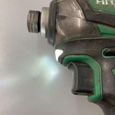  HITACHI 日立 充電式インパクトドライバ 充電池付 14.4v WH14DDL2 グリーン