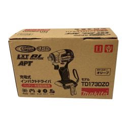 △△ MAKITA マキタ 18V 充電式インパクトドライバー  TD173DZ0 オリーブ Sランク
