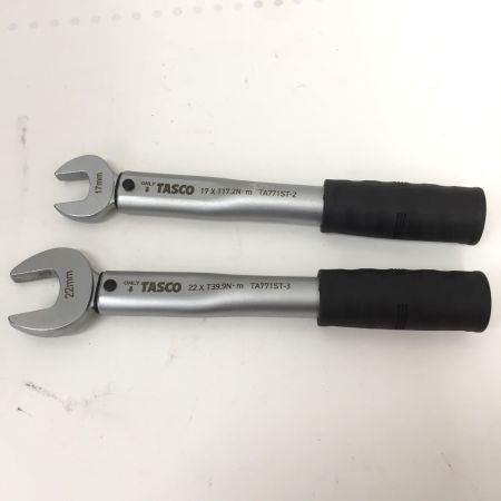  TASCO トルクレンチ TA77ST-2.TA771ST-3 2本セット 未校正 ケース付