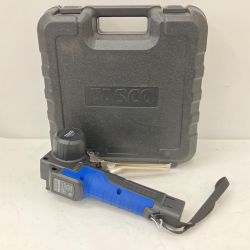 △△ イチネンTASCO 電動フレアツール　電器・充電池1個・ケース付 TA550SF ブルー Aランク