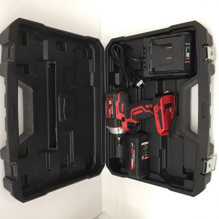  ASTRO PRODUCTS アストロプロダクツ 18v　充電式インパクトレンチ　 充電器・充電池1個・ケース付 AP050755 レッド