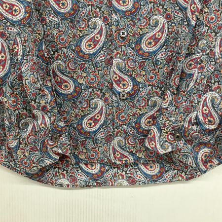  Paul Smith ポールスミス ペイズリー×花柄 シャツ Lサイズ