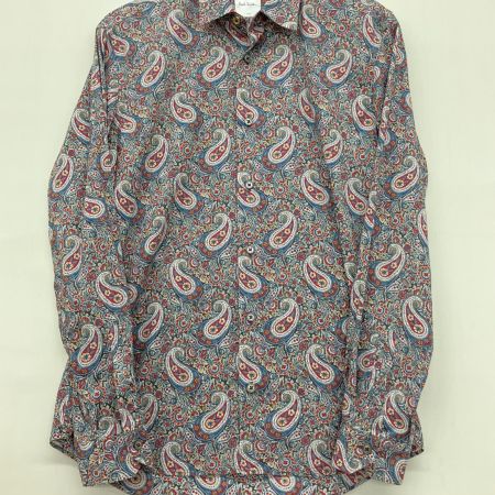  Paul Smith ポールスミス ペイズリー×花柄 シャツ Lサイズ