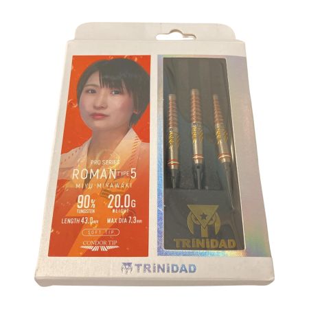  TRINIDAD ダーツ TRiNiDAD PRO  Roman Type5 宮脇実由