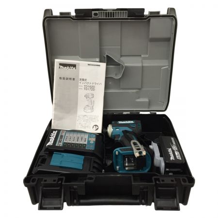  MAKITA マキタ 充電式インパクトドライバ TD172D グリーン 18v 充電器・充電池1個・ケース付