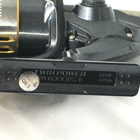  SHIMANO シマノ スピニングリール 15ツインパワーSW 6000PG-B 03319