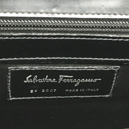  Ferragamo フェラガモ レザー ブリーフケース　ビジネスバッグ 24 8007 ブラック