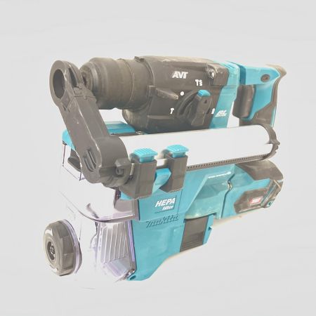  MAKITA マキタ 20mm 40V充電式　ハンマドリル SDSプラス　DX16集塵システム BL4050F×2・ケース付 HR010G グリーン