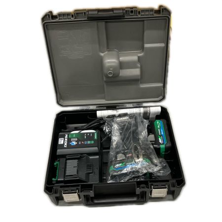  HiKOKI ハイコーキ インパクトドライバ 充電器・充電池2個・ケース付 コードレス式 36v J2501520 WH36DD2XHBSZ ブラック