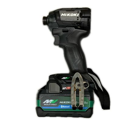  HiKOKI ハイコーキ インパクトドライバ 充電器・充電池2個・ケース付 コードレス式 36v J2501520 WH36DD2XHBSZ ブラック