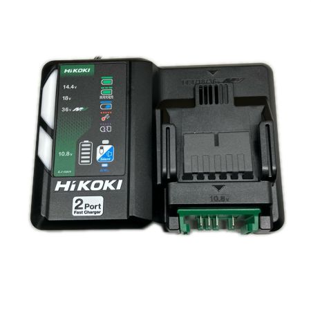  HiKOKI ハイコーキ インパクトドライバ 充電器・充電池2個・ケース付 コードレス式 36v J2501520 WH36DD2XHBSZ ブラック