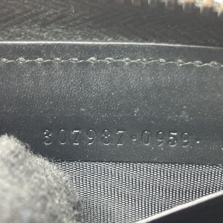  GUCCI グッチ グッチシマ ラウンド長財布 307987･0959 ブラック