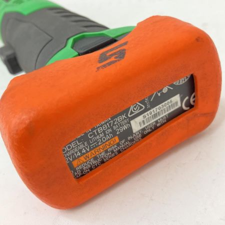 Snap-on スナップオン 14.4v　3/8" コードレスラチェット　充電池1個付 CTR861G グリーン