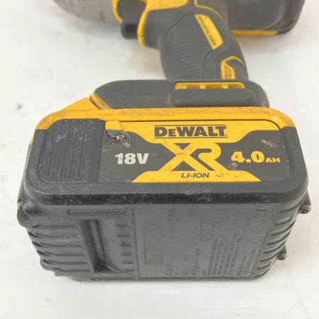  DEWALT 18V　充電式インパクトレンチ　充電池1個付　4ah DCF899H イエロー