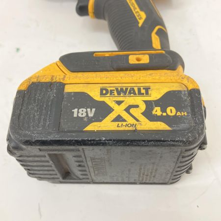  DEWALT 20V　充電式ドライバドリル　充電池1個付　4ah  DCD708 イエロー