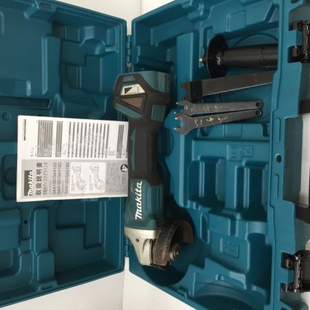  MAKITA マキタ 100mm 18V 充電式ディスクグラインダ 純正ケース GA412D ブルー