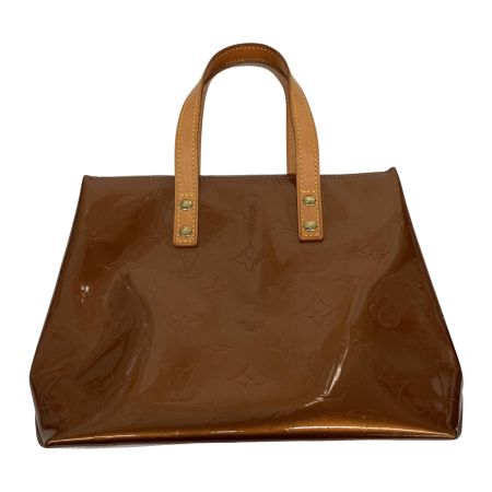  LOUIS VUITTON ルイヴィトン ハンドバッグ  リードPM　モノグラム・ヴェルニ　ブロンズ M91146