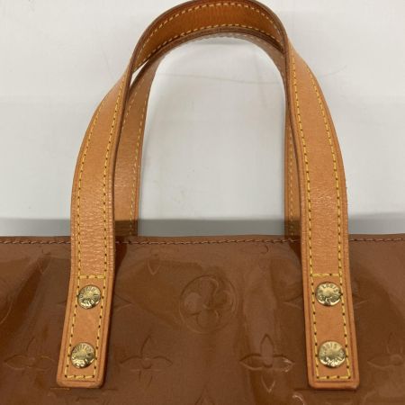  LOUIS VUITTON ルイヴィトン ハンドバッグ  リードPM　モノグラム・ヴェルニ　ブロンズ M91146