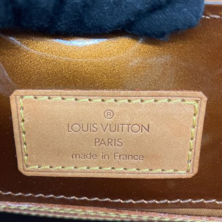  LOUIS VUITTON ルイヴィトン ハンドバッグ  リードPM　モノグラム・ヴェルニ　ブロンズ M91146
