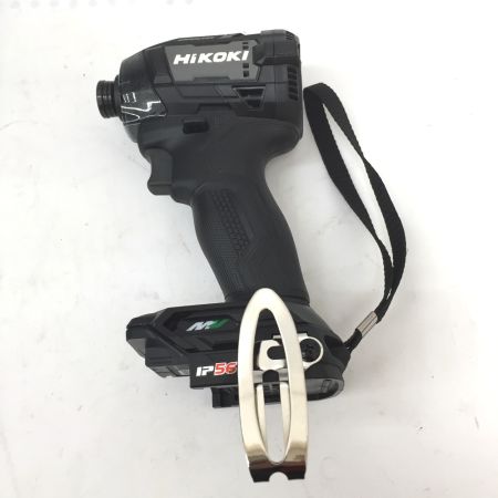  HiKOKI ハイコーキ 充電式インパクトドライバ WH36DD 2XHBSZ ブラック マルチボルト対応 36V 付属品完備