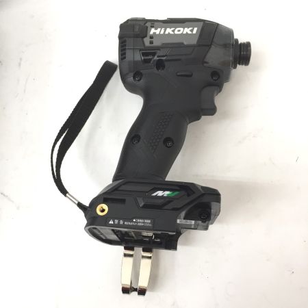  HiKOKI ハイコーキ 充電式インパクトドライバ WH36DD 2XHBSZ ブラック マルチボルト対応 36V 付属品完備