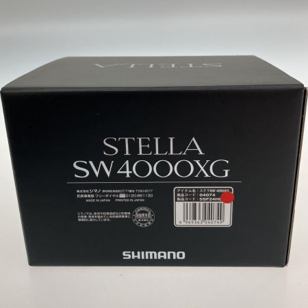  SHIMANO シマノ スピニングリール 20STELLA SW4000XG 置き傷あり 04074