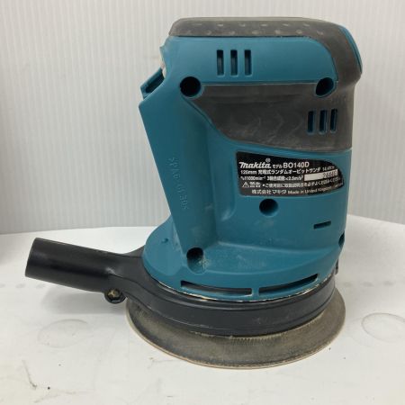  MAKITA マキタ 125mm充電式オービットサンダ 充電器・14.4v充電池×1個セット BO140DRF