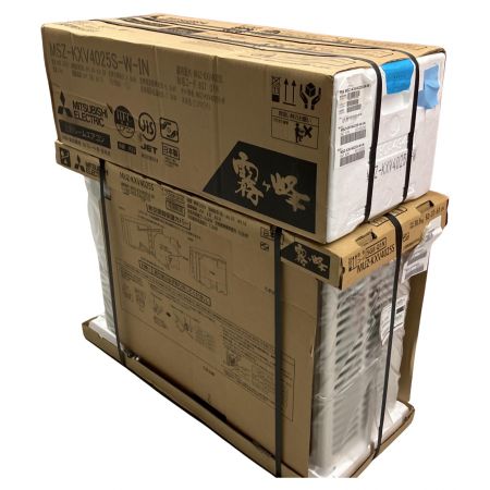  MITSUBISHI ミツビシ 2025年製　ピュアホワイト ズバ暖霧ヶ峰 KXVシリーズ MSZ-KXV4025S