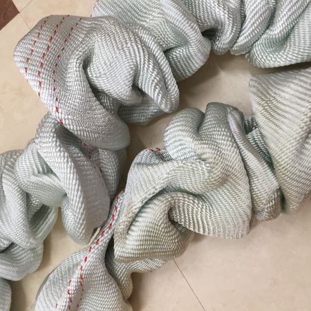  橋研 ソフトカーロープ SH-30 大型トラック/重機用 2.3m-5m 30t