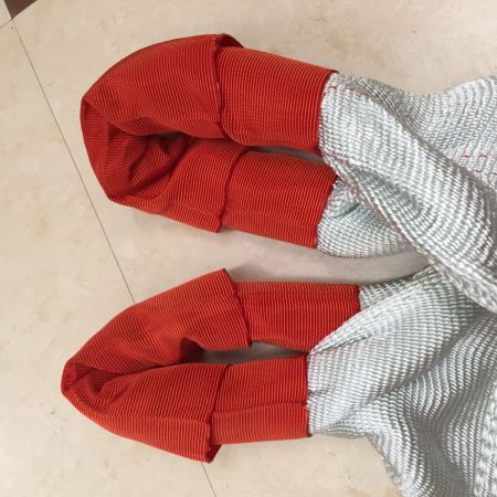  橋研 ソフトカーロープ SH-30 大型トラック/重機用 2.3m-5m 30t