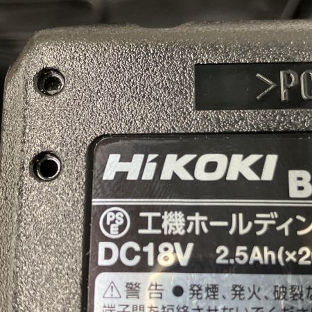  HiKOKI ハイコーキ コードレスインパクトドライバ 36V 充電器・充電池2個・ケース付 WH36DC グリーン
