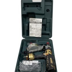 △△ HITACHI 日立 41mm　高圧ねじ打ち機  ケース付 WF4H3 ゴールド×ブラック Cランク