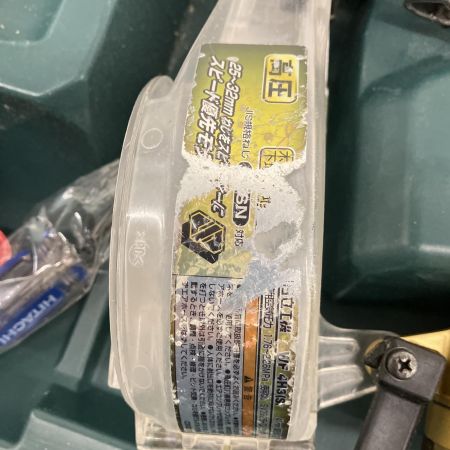  HITACHI 日立 41mm　高圧ねじ打ち機  ケース付 WF4H3 ゴールド×ブラック