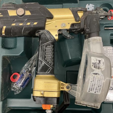  HITACHI 日立 41mm　高圧ねじ打ち機  ケース付 WF4H3 ゴールド×ブラック