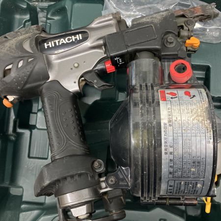  HITACHI 日立 65mm高圧ロール釘打ち ケース付 NV65HMC ブラック