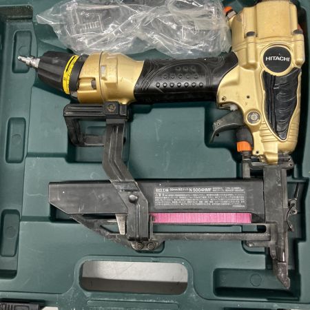  HITACHI 日立 高圧フロア用タッカ ケース付 N5004HMF ゴールド