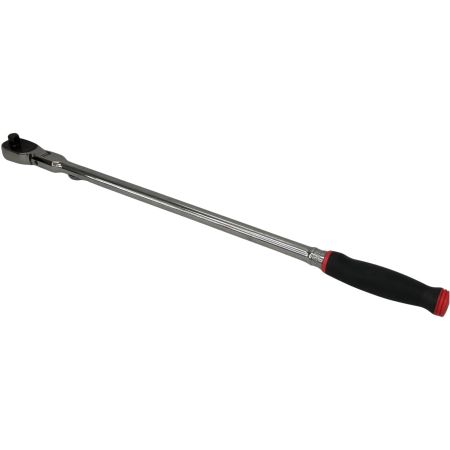  Snap-on スナップオン 1/2(12.7mm) ロングフレックスロック ラチェット ソフトグリップ SHLX80A レッド