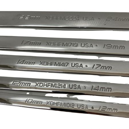  Snap-on スナップオン ロングストレート XDHFM 1012 1214 1417 1719 2224 5本セット  XDHFM1012
