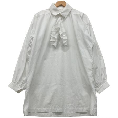  TAO COMME des GARCONS フリル ブラウス S AD2022 スキッパー  TK-B008 ホワイト