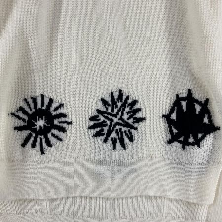  BLACK COMME des GARCONS アクリルニット AD2023 M  1M-N004 ホワイト