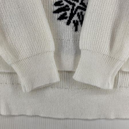  BLACK COMME des GARCONS アクリルニット AD2023 M  1M-N004 ホワイト