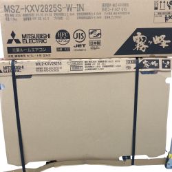 △△ MITSUBISHI ミツビシ ルームエアコン 霧ヶ峰 寒冷地　2024年製 MUZ-KXV2825S Sランク