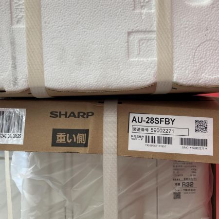  SHARP シャープ  壁掛けエアコン 2024年製 AC-28SFB