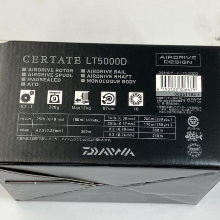  DAIWA ダイワ  スピニングリール 24セルテート LT5000D 306679