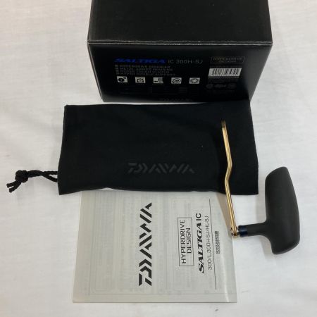  DAIWA ダイワ ベイトリール 21 ソルティガ IC 300H-SJ GOMEXUS ハンドルノブ付   00631506