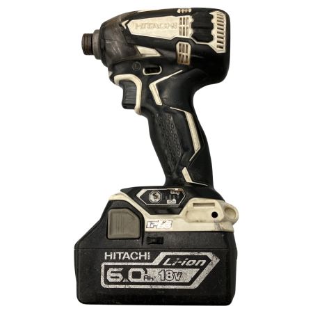  HITACHI 日立 コードレスインパクトドライバ  充電池1個付  WH14DDL2 ホワイト