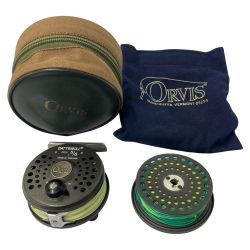 △△ ORVIS フライリール BATTENKILL DISC 5/6 made in England 替えスプール ケース付 Battenkill 5/6 Bランク