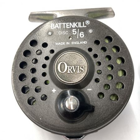  ORVIS フライリール BATTENKILL DISC 5/6 made in England 替えスプール ケース付 Battenkill 5/6