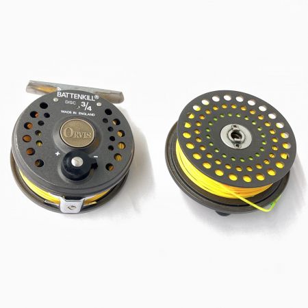  ORVIS BATTENKILL DISC 3/4 made in England 替えスプール ケース付 Battenkill 3/4