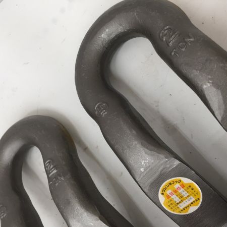  ネツレン 吊フック ハッカー DL型 2ton 2個入